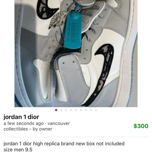 Jordan 1 Dior - Picture 2 of 7